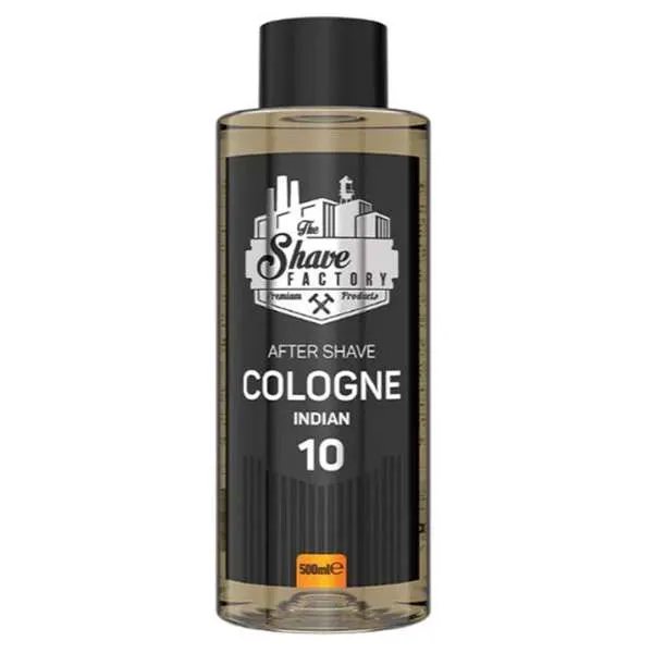 THE SHAVE FACTORY The Shave Factory After Shave Cologne 500ml - 10 Indian - MegaPrezzo