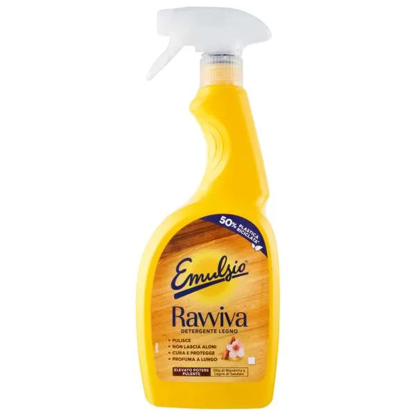 EMULSIO Emulsio Ravviva Detergente Legno - 600ml - MegaPrezzo