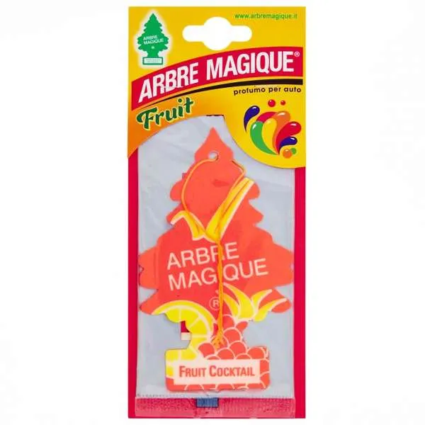 ARBRE MAGIQUE Arbre Magique Deodorante Auto - Fruit Cocktail - MegaPrezzo
