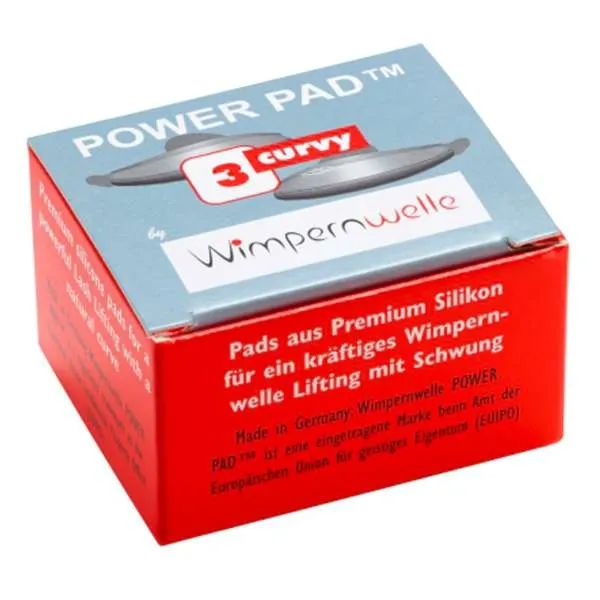 WIMPERNWELLE Wimpernwelle Power Pads Curvy in Silicone per Laminazione Ciglia 8pz - Misura 3 - MegaPrezzo