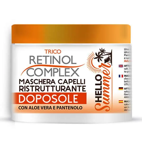 RETINOL COMPLEX Retinol Complex Maschera Doposole Ristrutturante - 400ml - MegaPrezzo
