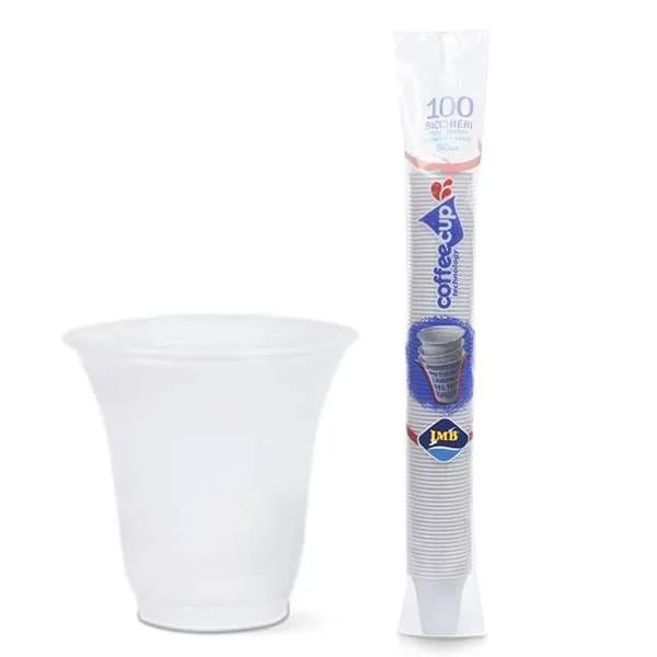 IMB IMB Bicchierini per Caffè 80cc 96pz - Bianco - MegaPrezzo