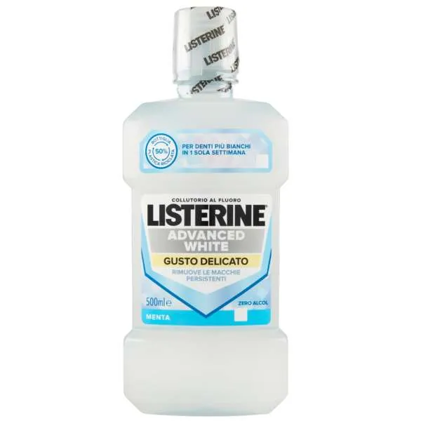 LISTERINE Listerine Collutorio Advanced White - 500ml - MegaPrezzo
