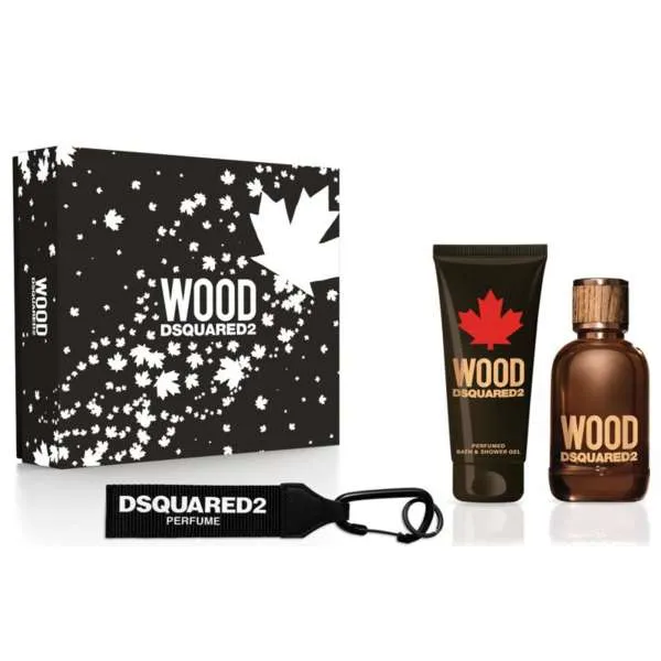DSQUARED2 Dsquared2 Cofanetto Wood Pour Homme Profumo EDT 100ml - MegaPrezzo