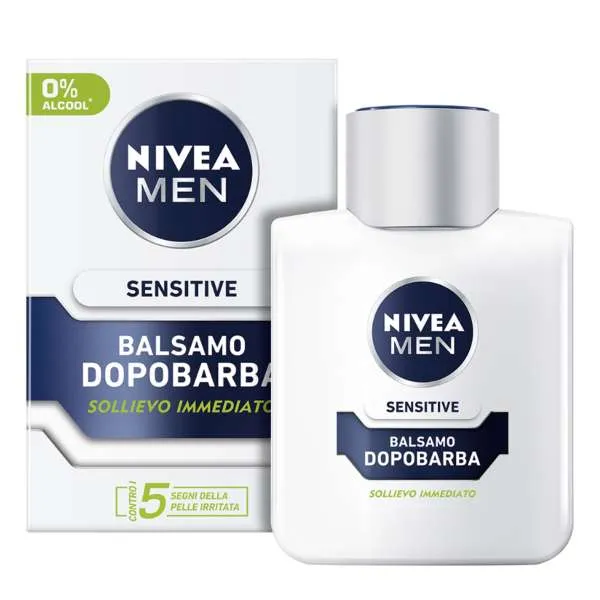NIVEA Nivea Balsamo Dopobarba Sensitive Sollievo Immediato - 100ml - MegaPrezzo