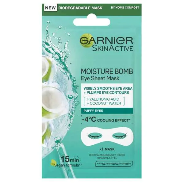 GARNIER Garnier SkinActive Hydra Bomb Maschera Occhi - Anti Rughe - MegaPrezzo