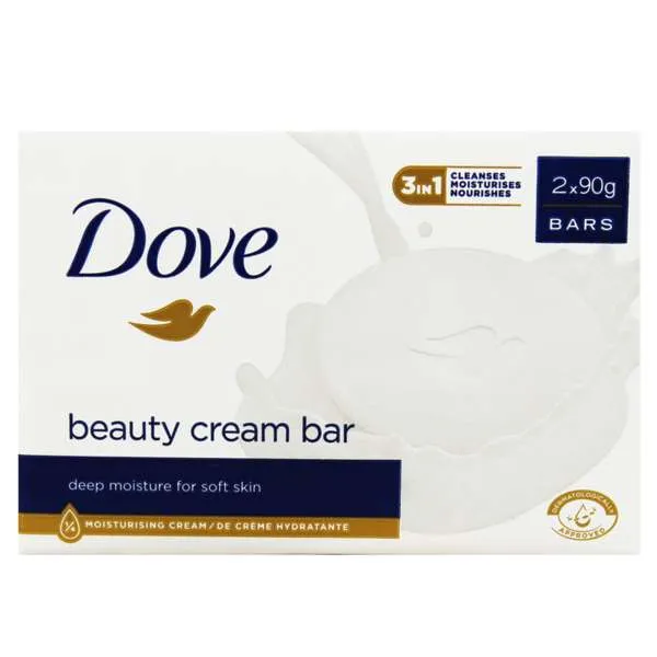 DOVE Dove Sapone Duro Beauty Cream - 2x90gr - MegaPrezzo