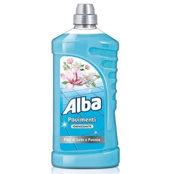 ALBA Alba Detersivo Pavimenti 1000ml - Fior di Loto e Peonia - MegaPrezzo