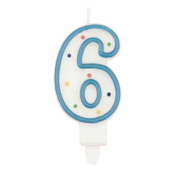 SAMURAI Samurai Candeline Compleanno Numerate - 6 - MegaPrezzo