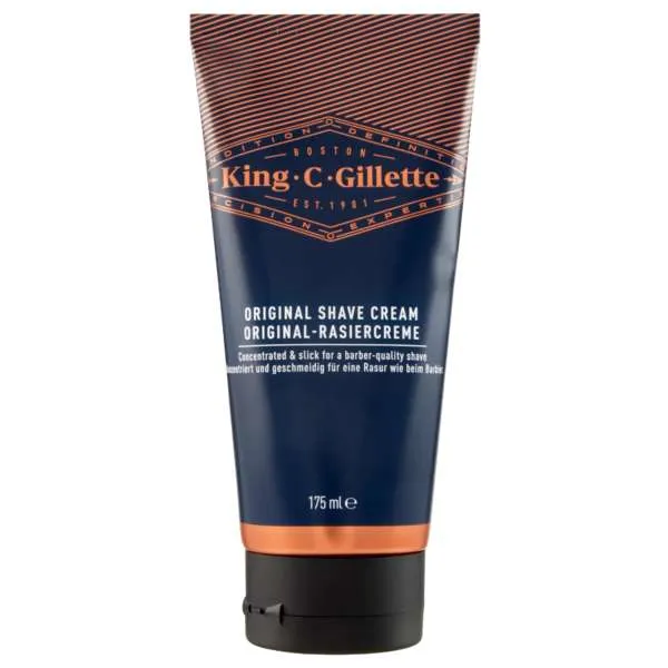 GILLETTE Gillette King Crema da Barba 175ml - Original - MegaPrezzo