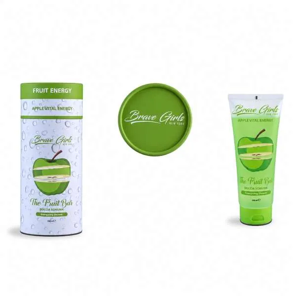 BRAVE GIRLS Brave Girls Fruit Energy Gel Doccia 236 ml - Mela Verde - MegaPrezzo