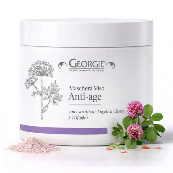 GEORGIE Georgie Maschera Viso in Crema Antiage con Acido Ialuronico - 250ml - MegaPrezzo