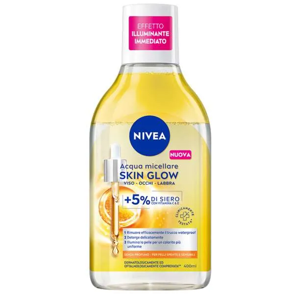 NIVEA Nivea Acqua Micellare Skin Glow - 400ml - MegaPrezzo