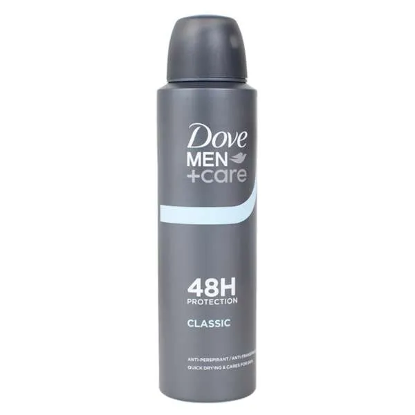 DOVE Dove Deodorante Spray Men 48h Classic - 150ml - MegaPrezzo