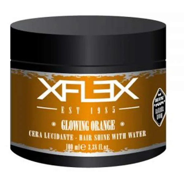 EDELSTEIN Xflex Glowing Hair Wax Orange Cera Lucidante - 100ml - MegaPrezzo
