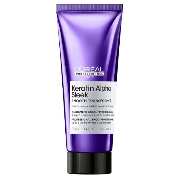 LOREAL PROFESSIONNEL Loreal Keratin Alpha Sleek Trattamento Lisciante - 200ml - MegaPrezzo