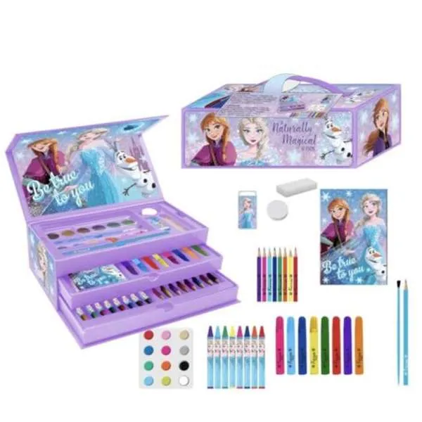 KIDSOAP Frozen Colouring Stationery Case per Colorare - MegaPrezzo