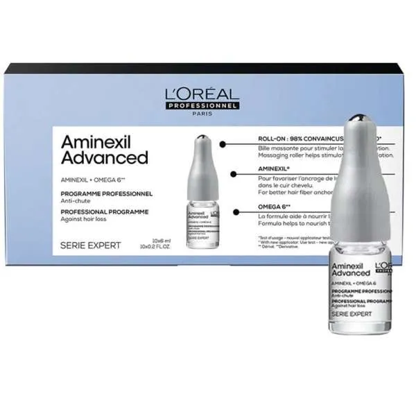 LOREAL PROFESSIONNEL Loreal Expert Aminexil Advanced Fiale Anticaduta - 10x6ml - MegaPrezzo
