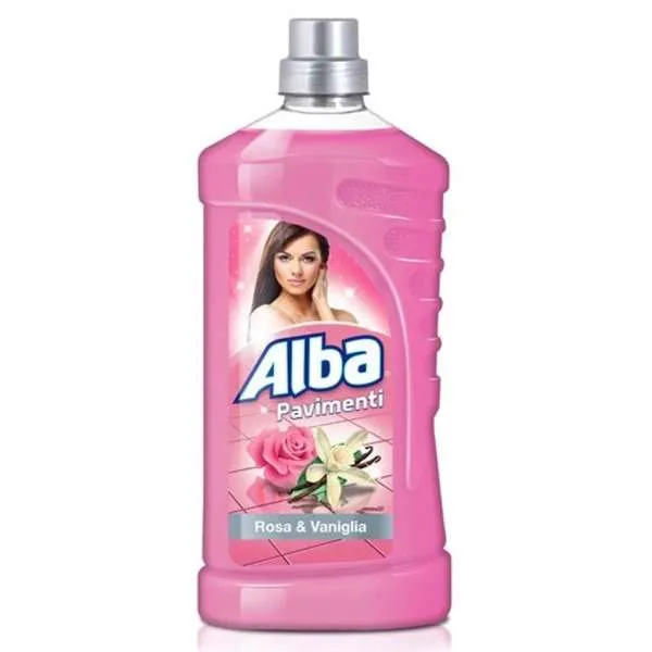 ALBA Alba Detersivo Pavimenti 1000ml - Rosa e Vaniglia - MegaPrezzo
