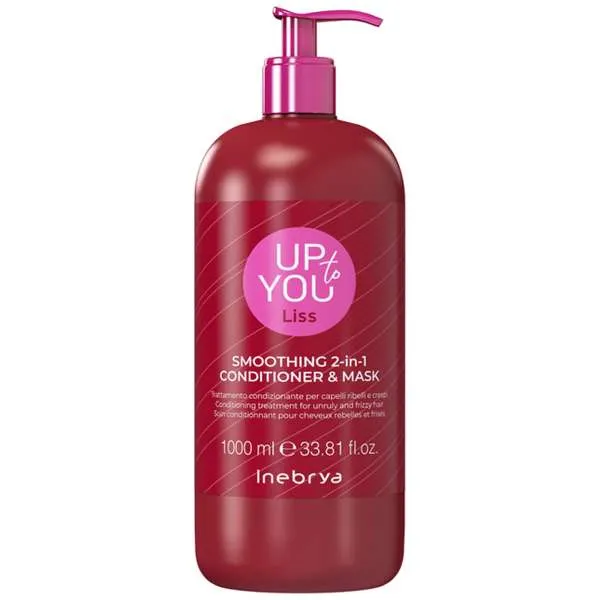 INEBRYA Inebrya Up to You Liss 2in1 Maschera eConditioner - 1000ml - MegaPrezzo