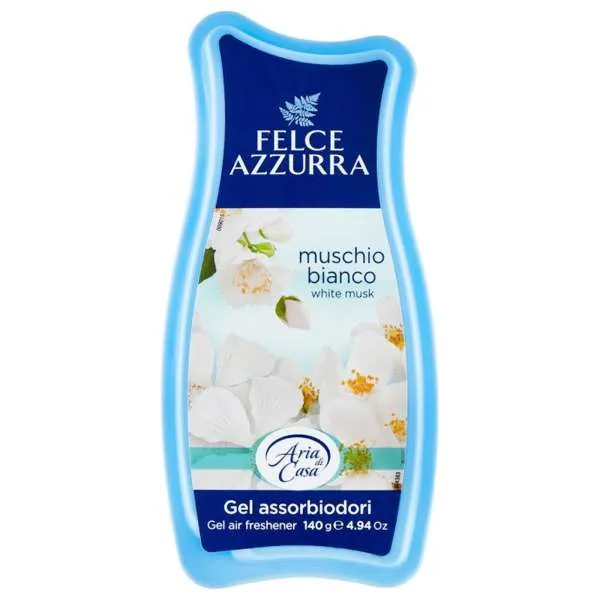 FELCE AZZURRA Felce Azzurra Deodorante Casa Gel 140gr - Muschio Bianco - MegaPrezzo