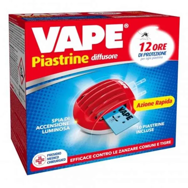 VAPE Vape Elettroemanatore Liquido con Piastrine - MegaPrezzo