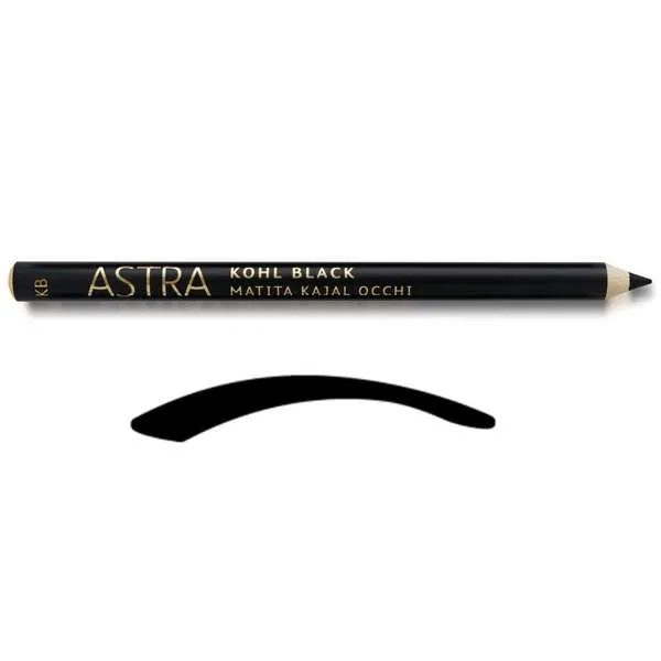 ASTRA MAKEUP Astra Makeup Kohl Black Matita Kajal - KB Nero Intenso - MegaPrezzo