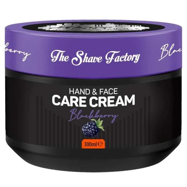THE SHAVE FACTORY The Shave Factory Crema Mani e Viso 300ml - Blackberry - MegaPrezzo