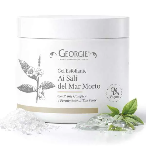 GEORGIE Georgie Gel Esfoliante con Sali del Mar Morto - 500ml - MegaPrezzo