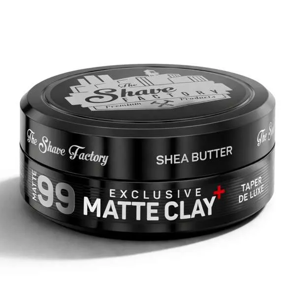 THE SHAVE FACTORY The Shave Factory Exclusive Matte Clay 150ml - 99 Taper Deluxe - MegaPrezzo