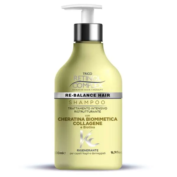 RETINOL COMPLEX Trico Retinol Complex Shampoo Intensivo Ristrutturante - 500ml - MegaPrezzo