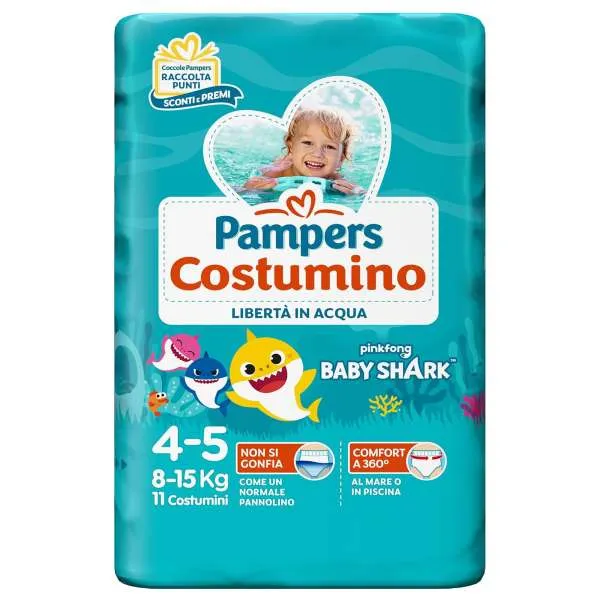 PAMPERS Pampers Costumino Pannolini 8/15Kg - 11pz - MegaPrezzo