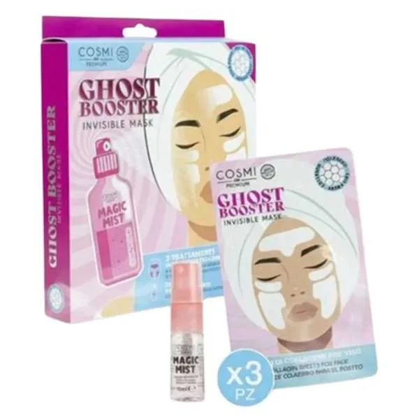 COSMI ITALIA Cosmi Ghost Booster Invisible Kit Maschere Viso Collagene - MegaPrezzo