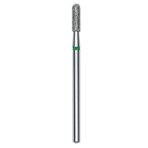 STALEKS PRO Staleks Pro Punta Fresa Diamantata Cilindro Arrotondato 2,3mm Verde - 8mm - MegaPrezzo