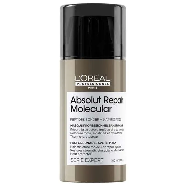 LOREAL PROFESSIONNEL Loreal Expert Absolut Repair Molecular Maschera Riparatrice - 100ml - MegaPrezzo