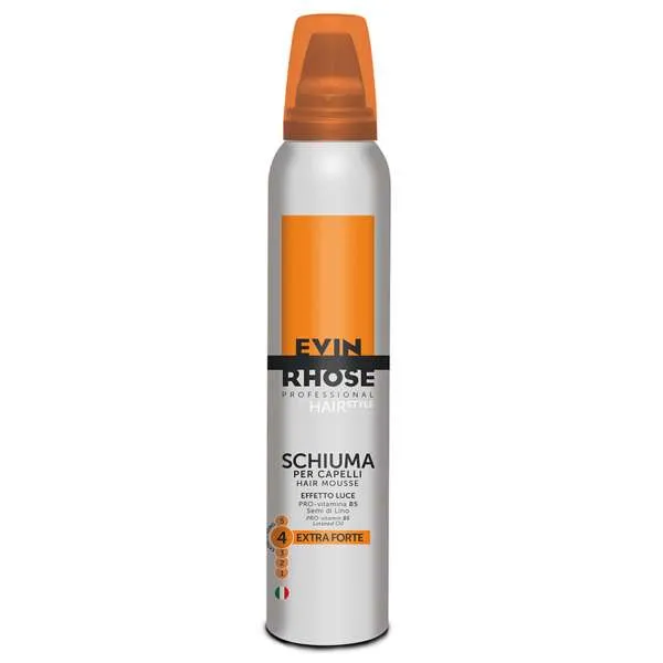 EVIN RHOSE Evin Rhose Mousse Effetto Luce Tenuta Extra Forte - 300ml - MegaPrezzo