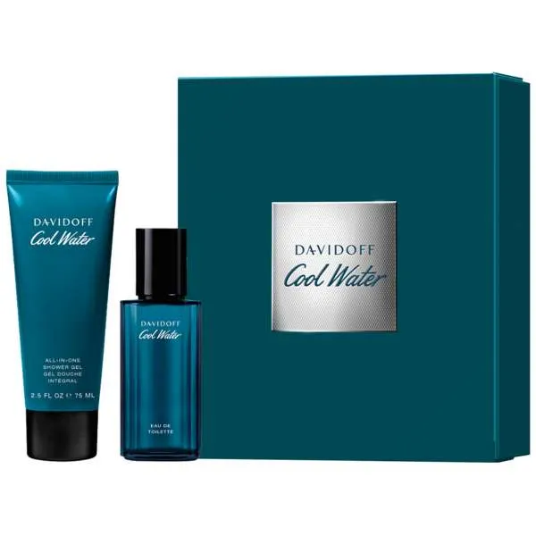 DAVIDOFF Davidoff Cofanetto Cool Water Profumo EDT e Shower Gel - MegaPrezzo