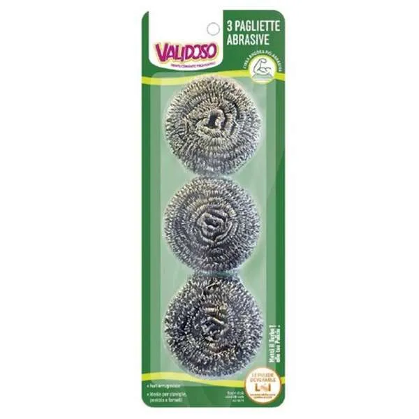 VALIDOSO Validoso Pagliette Abrasive - 3pz - MegaPrezzo