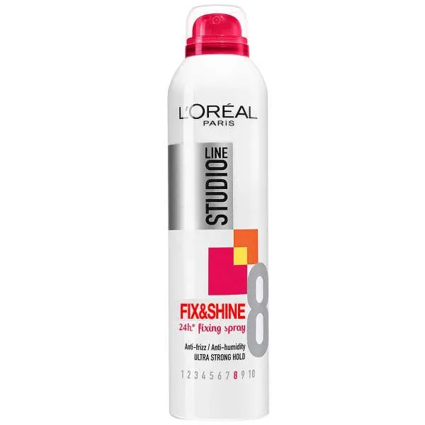 LOREAL PARIS Loreal Paris Studio Spray Fix Shine Fissante IperForte - 250ml - MegaPrezzo