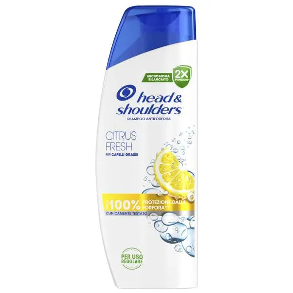 HEAD SHOULDERS Head e Shoulders Shampoo 2in1 Citrus Fresh - 250ml - MegaPrezzo