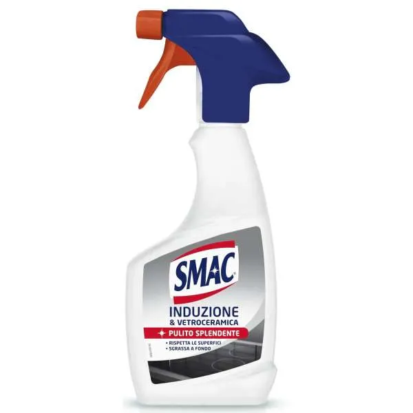 SMAC Smac Sgrassatore per Induzione e Vetroceramica - 500ml - MegaPrezzo