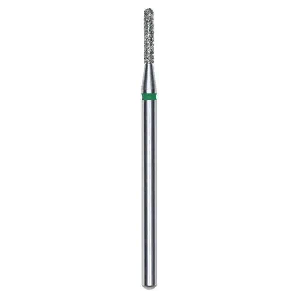 STALEKS PRO Staleks Pro Punta Fresa Diamantata Cilindro Arrotondato 1,4mm Verde - 8mm - MegaPrezzo