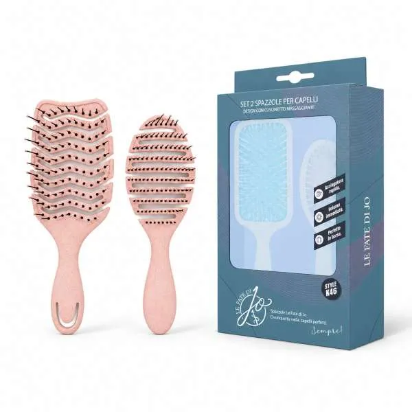 LE FATE DI JO Le Fate di Jo Cofanetto K45 con 2 Spazzole Ventilate - MegaPrezzo