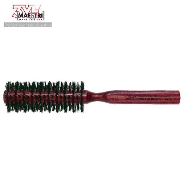 TRE MAESTRI Tre Maestri Spazzola Rotonda Burgundy - 32mm - MegaPrezzo
