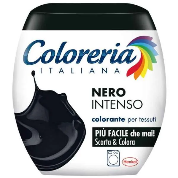 COLORERIA ITALIANA Coloreria Italiana 350gr - Nero Intenso - MegaPrezzo