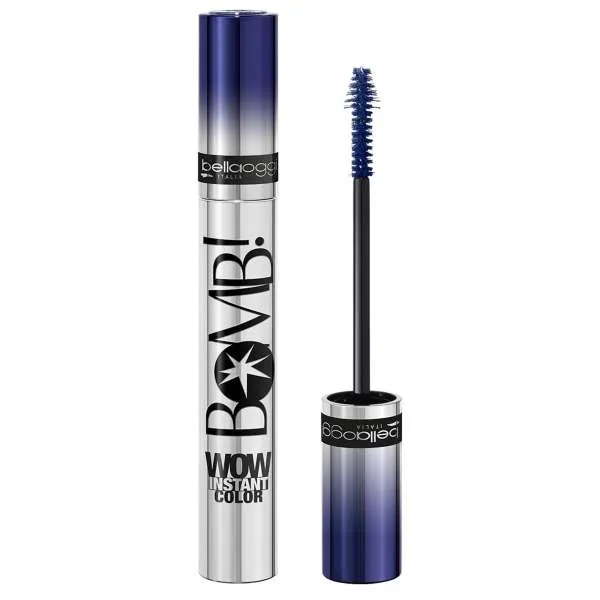 BELLAOGGI Bellaoggi Bomb Mascara Volume Wow Instant Color - Blue - MegaPrezzo