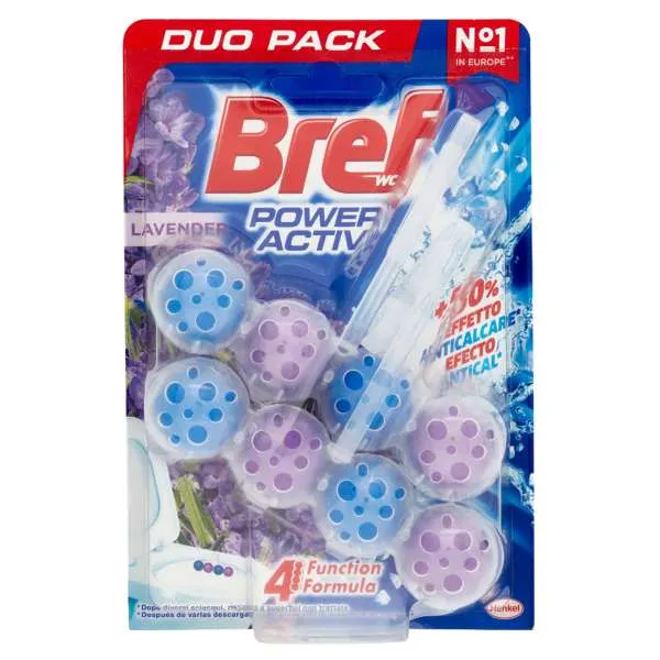 BREF Bref WC Power Activ 2X50gr - Lavender - MegaPrezzo