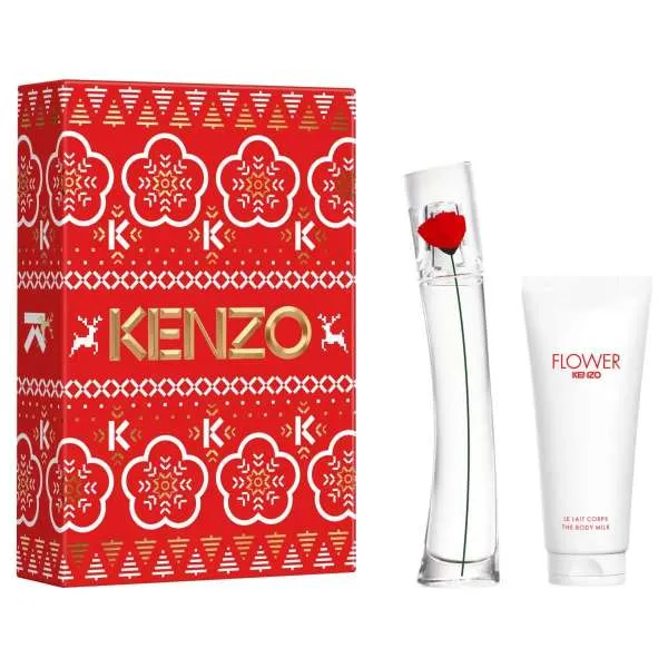 KENZO Kenzo Flower by Kenzo Cofanetto con EDP e Body Lotion - MegaPrezzo