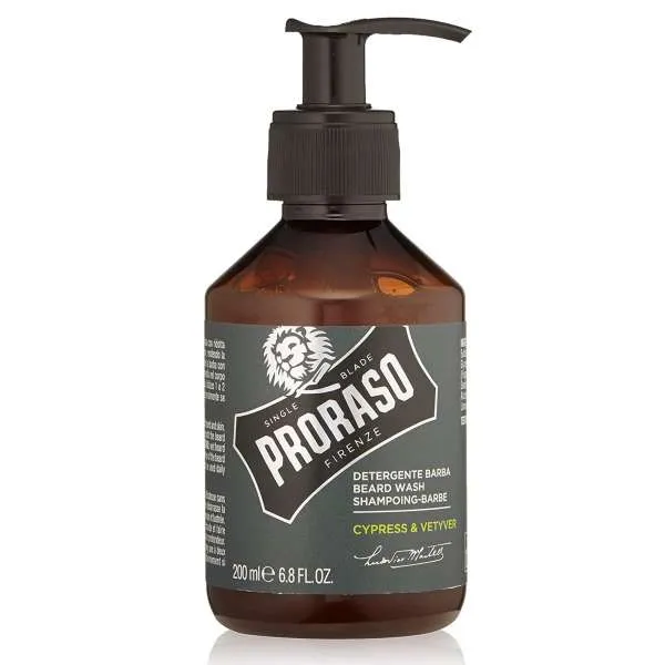 PRORASO Proraso Detergente Barba 200ml - Cypress e Vetyver - MegaPrezzo