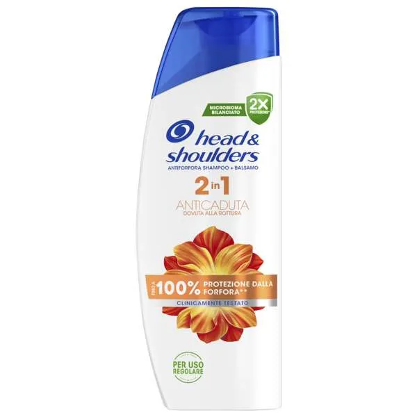 HEAD SHOULDERS Head e Shoulders Shampoo 2in1 Anticaduta - 250ml - MegaPrezzo